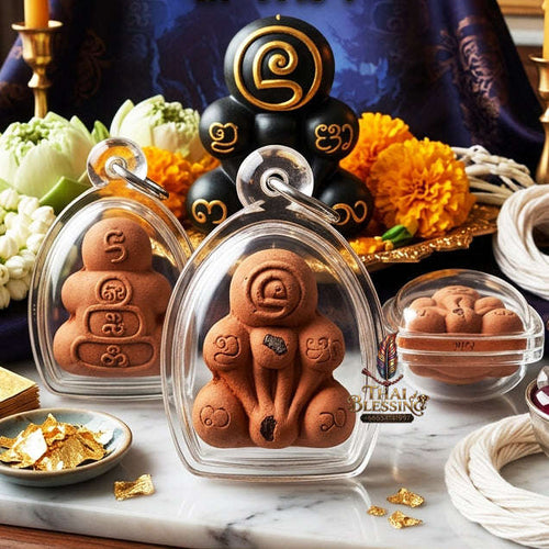 ✨ [The Sovereign of Infinite Protection & Rapid Manifestation: The 2024 "Master-Trifecta" Edition] Sacred "Phra Pidta Kraduk Phee (The Ghost-Bone Closing-Eyes)" – Special "Terracotta-Matrix & Esoteric-Relic" Thai Blessing Co By RURUECHA