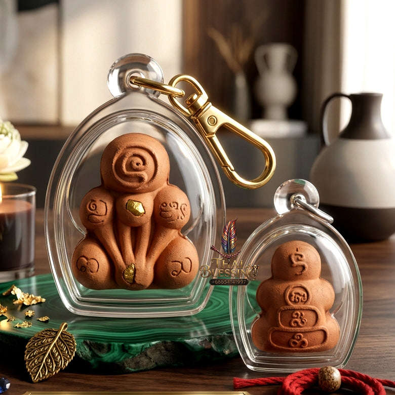 ✨ [The Sovereign of Infinite Protection & Rapid Manifestation: The 2024 "Master-Trifecta" Edition] Sacred "Phra Pidta Kraduk Phee (The Ghost-Bone Closing-Eyes)" – Special "Terracotta-Matrix & Esoteric-Relic" Thai Blessing Co By RURUECHA