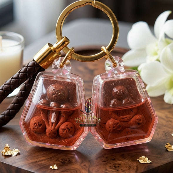 ✨ [The Sovereign of Infinite Protection & Rapid Manifestation: The 2024 "Master-Trifecta" Hexagonal "Charm-Essence" Edition] Sacred "Phra Pidta Kraduk Phee (The Ghost-Bone Closing-Eyes)" – Special "Esoteric-Charm Powder & Maha Phut (Great