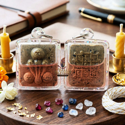 ✨ [The Sovereign of Infinite Protection & Rapid Manifestation: The 2024 "Master-Trifecta" Square 32-Spirit Edition] Sacred "Phra Pidta Kraduk Phee (The Ghost-Bone Closing-Eyes)" – Special "Esoteric-Powder (32 Spirits) & Maha Phut (Great