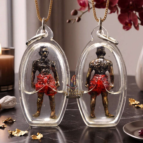 ✨ [The Sovereign of Infinite Protection: The 2013 "Foundational" Master-Edition] Sacred "Hun Phayon" (The Divine Spirit-Effigy) – Special "Occult-Alloy & Sacred-Oil" Matrix Thai Blessing Co By RURUECHA