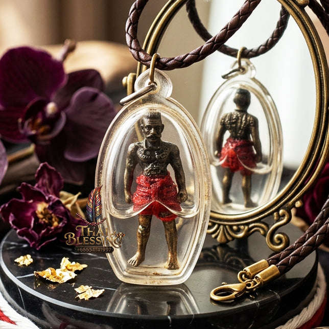 ✨ [The Sovereign of Infinite Protection: The 2013 "Foundational" Master-Edition] Sacred "Hun Phayon" (The Divine Spirit-Effigy) – Special "Occult-Alloy & Sacred-Oil" Matrix Thai Blessing Co By RURUECHA