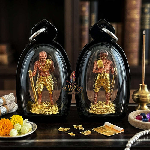 ✨ [The Sovereign of Infinite Protection & Unyielding Authority: The 2026 "Grand-Master" Copper-Gold Edition] Sacred "Pu Tuad Thong (The Sovereign Sage of Indestructible Presence)" – Special "Sacred Copper & Gold-Plated"