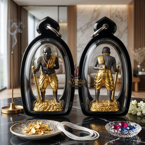 ✨ [The Sovereign of Infinite Protection & Unyielding Authority: The 2026 "Grand-Master" Sovereign Edition] Sacred "Pu Tuad Thong (The Sovereign Sage of Indestructible Presence)" – Special "Khun-Long-Hin Gold-Plated" Thai Blessing Co By RURUECHA