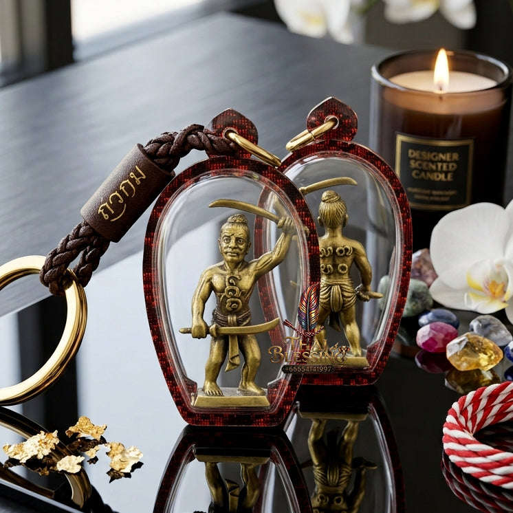 ✨ [The Sovereign of Infinite Protection & Unyielding Command: The 2026 "Grand-Master" Lanna Edition] Sacred "Hun-Phayon Mon-Lanna (The Sovereign Warrior-Sentinel of the Ancient North)" – Special "Satin-Gold Occult Alloy" Thai Blessing Co By