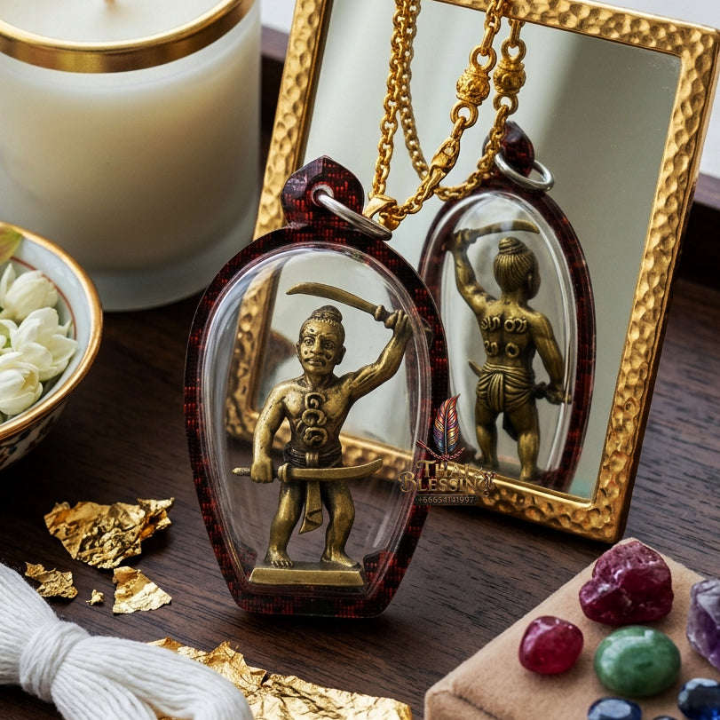 ✨ [The Sovereign of Infinite Protection & Unyielding Command: The 2026 "Grand-Master" Lanna Edition] Sacred "Hun-Phayon Mon-Lanna (The Sovereign Warrior-Sentinel of the Ancient North)" – Special "Satin-Gold Occult Alloy" Thai Blessing Co By