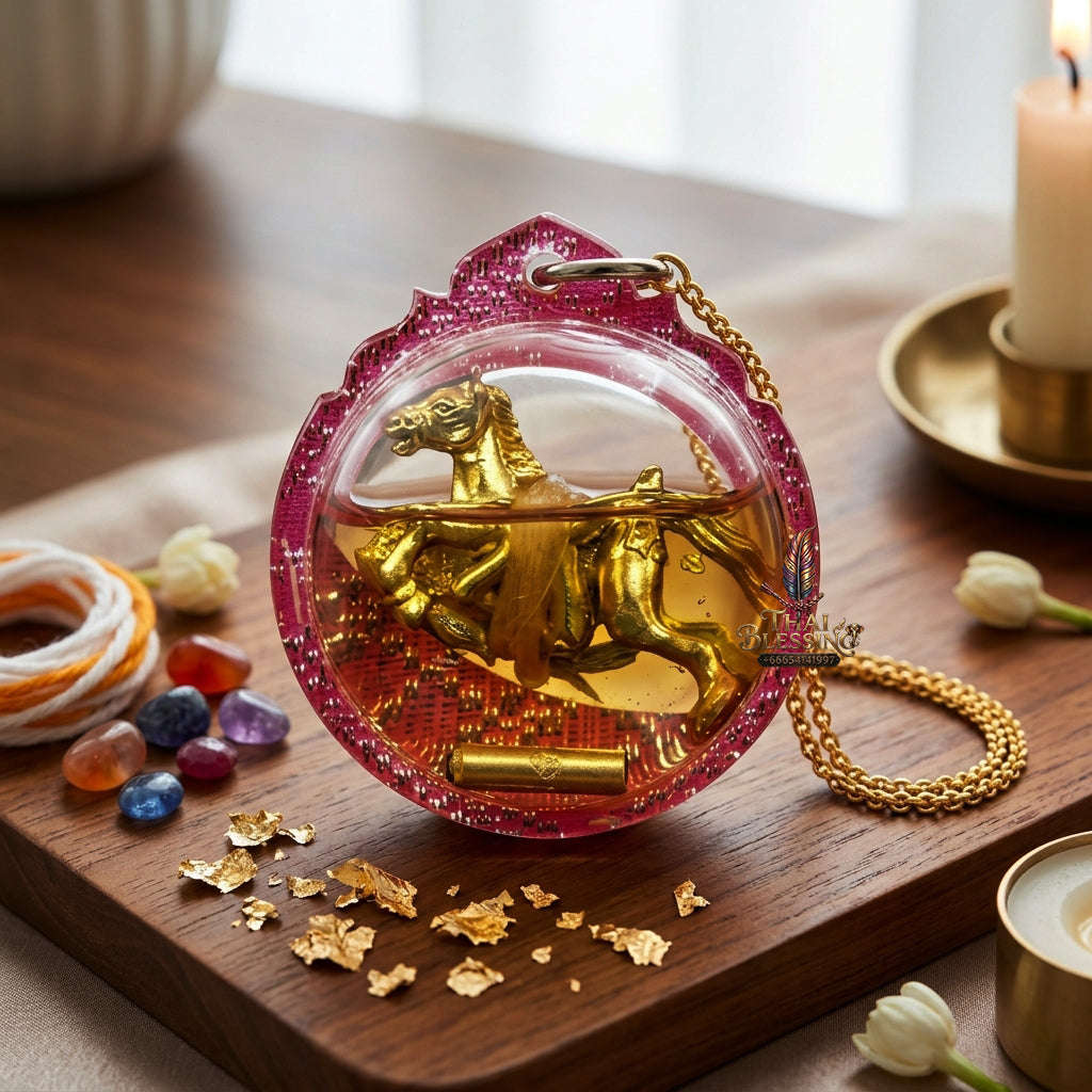 ✨ [The Sovereign of Infinite Romantic Command & Commercial Gravity: The 2026 "Grand-Master" Edition] Sacred "Ma Sep Nang (The Sovereign Deity of Intense Passion & Prosperous Attraction)" – Special "Sacred Brass & Kai Daeng Herb-Oil" Thai