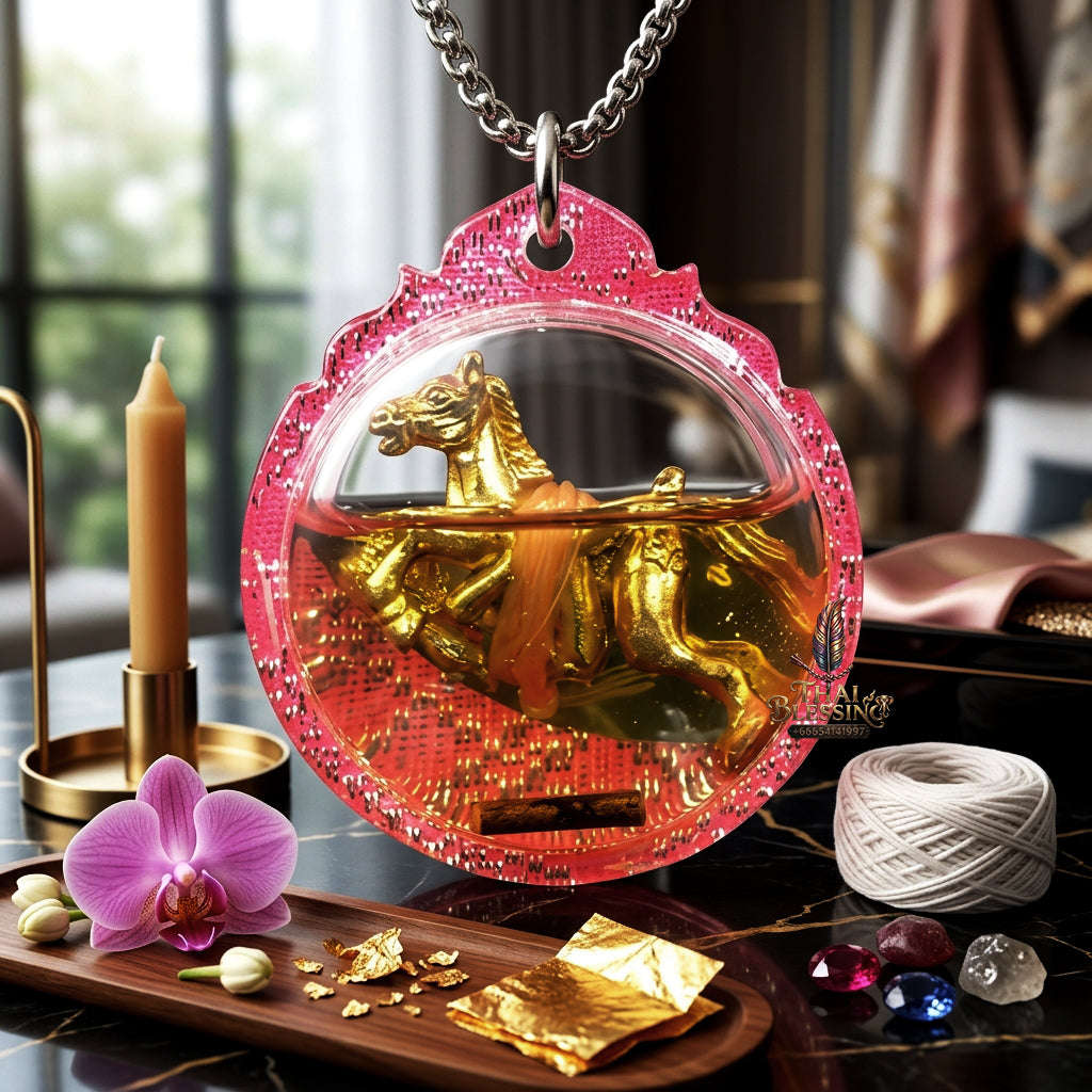 ✨ [The Sovereign of Infinite Romantic Command & Commercial Gravity: The 2026 "Grand-Master" Edition] Sacred "Ma Sep Nang (The Sovereign Deity of Intense Passion & Prosperous Attraction)" – Special "Sacred Brass & Kai Daeng Herb-Oil" Thai