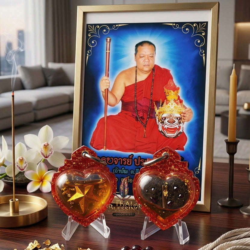 ✨ [The Sovereign of Infinite Romantic Gravity & Magnetic Union: The 2026 "Legacy-Elite" Edition] Sacred "Dao Huachai Nari (The Star of Feminine Heart-Magnetic Mastery)" – Special "Herb & Bone-Relic & Maha Sane Oil" Thai Blessing Co By RURUECHA