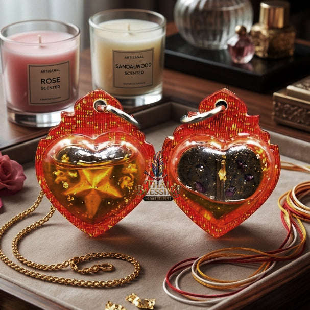 ✨ [The Sovereign of Infinite Romantic Gravity & Magnetic Union: The 2026 "Legacy-Elite" Edition] Sacred "Dao Huachai Nari (The Star of Feminine Heart-Magnetic Mastery)" – Special "Herb & Bone-Relic & Maha Sane Oil" Thai Blessing Co By RURUECHA