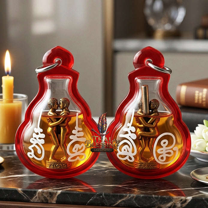 ✨ [The Sovereign of Infinite Romantic Harmony & Eternal Devotion: The 2026 "Grand-Master" Edition] Sacred "In Khu (The Sovereign Deity of Eternal Union)" – Special "Maha Sane Oil" Thai Blessing Co By RURUECHA