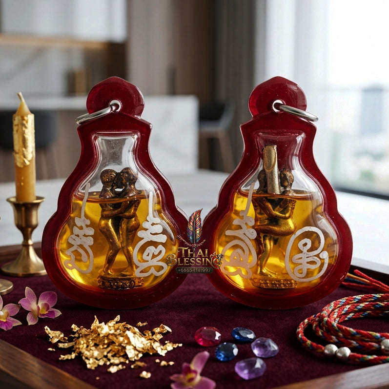 ✨ [The Sovereign of Infinite Romantic Harmony & Eternal Devotion: The 2026 "Grand-Master" Edition] Sacred "In Khu (The Sovereign Deity of Eternal Union)" – Special "Maha Sane Oil" Thai Blessing Co By RURUECHA