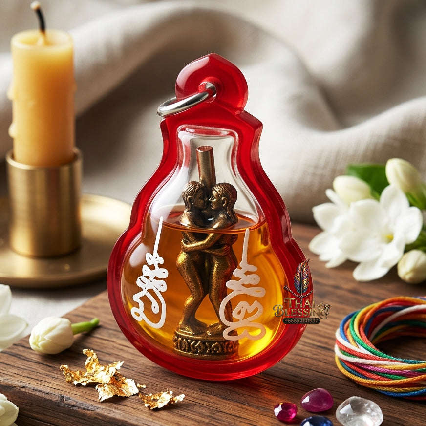 ✨ [The Sovereign of Infinite Romantic Harmony & Eternal Devotion: The 2026 "Grand-Master" Edition] Sacred "In Khu (The Sovereign Deity of Eternal Union)" – Special "Maha Sane Oil" Thai Blessing Co By RURUECHA
