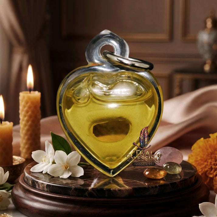 ✨ [The Sovereign of Infinite Romantic Harmony & Magnetic Union: The 2026 "Grand-Master" Edition] Sacred "In Ku (The Eternal Lovers)" – Special "White Charm-Powder & Ma Sep Nang Oil" Thai Blessing Co By RURUECHA