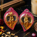 ✨ [The Sovereign of Infinite Romantic Harmony & Magnetic Union: The 2026 "Grand-Master" Edition] Sacred "In Sanae Mat Chit (The Soul-Binding Eternal Lovers)" – Special "Samlit-Bronze, Gold-Plated & Maha Sane Oil" Immersion Thai Blessing Co By