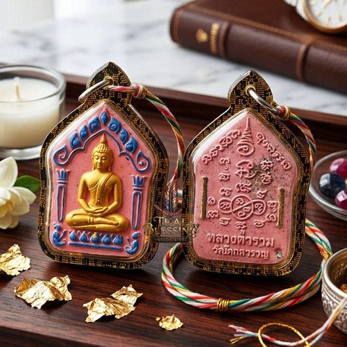 ✨ [The Sovereign of Infinite Romantic Magnetism & Commercial Victory: The 2026 "Grand-Master" Edition] Sacred "Phra Khun Phaen Na Na Thong (The Sovereign Architect of Seduction & Prosperity)" – Special "Sao Long Herb & Dual-Silver Takrut" Thai