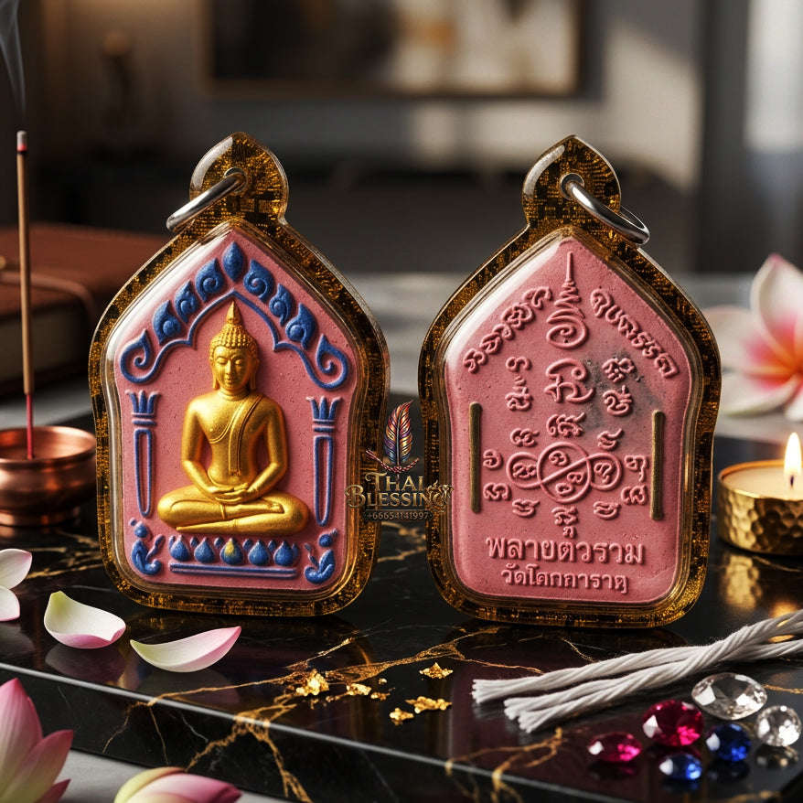 ✨ [The Sovereign of Infinite Romantic Magnetism & Commercial Victory: The 2026 "Grand-Master" Edition] Sacred "Phra Khun Phaen Na Na Thong (The Sovereign Architect of Seduction & Prosperity)" – Special "Sao Long Herb & Dual-Silver Takrut" Thai