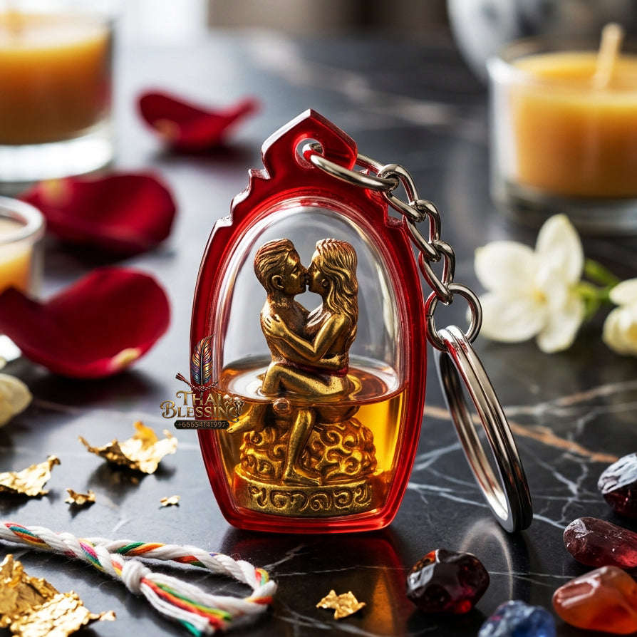 ✨ [The Sovereign of Infinite Romantic Union & Magnetic Command: The 2026 "Grand-Master" Edition] Sacred "Phaya In Kham Luang (The Sovereign Deity of Eternal Passion & Union)" – Special "Sacred Brass & Maha Sane-Oil" Thai Blessing Co By RURUECHA