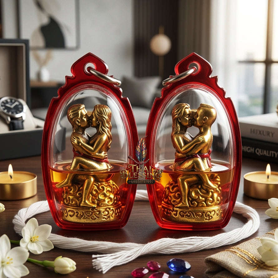 ✨ [The Sovereign of Infinite Romantic Union & Magnetic Command: The 2026 "Grand-Master" Edition] Sacred "Phaya In Kham Luang (The Sovereign Deity of Eternal Passion & Union)" – Special "Sacred Brass & Maha Sane-Oil" Thai Blessing Co By RURUECHA