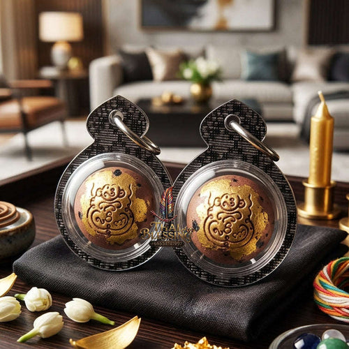 ✨ [The Sovereign of Infinite Social Influence & Absolute Verbal Command: The 2026 "Grand-Master" Edition] Sacred "Luk-om Na Na Thong (The Sovereign Sphere of Golden-Faced Radiance)" – Special "Sarika-Takrut & Enchantment-Herb" Thai Blessing Co