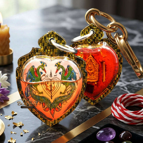 ✨ [The Sovereign of Infinite Solar Prestige & Magnetic Allure: The 2026 "Grand-Master" Edition] Sacred "Locket Phaya Yung Thong (The Golden Peacock Sovereign)" – Special "Maha Sane-Oil" Thai Blessing Co By RURUECHA