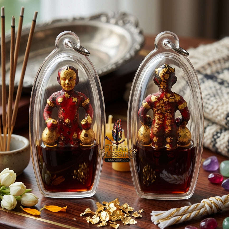 ✨ [The Sovereign of Infinite Spirit-Guardian Manifestation & Absolute Intuitive-Command: The 2026 "Grand-Master" Sovereign Edition] Sacred "Kuman Thong (Occult Oil Immersion)" – Special "Achan Weerathep"