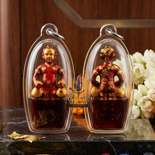 ✨ [The Sovereign of Infinite Spirit-Guardian Manifestation & Absolute Intuitive-Command: The 2026 "Grand-Master" Sovereign Edition] Sacred "Kuman Thong (Occult Oil Immersion)" – Special "Achan Weerathep"