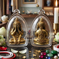 ✨ [The Sovereign of Infinite Stillness: The 2010 Master-Edition] Sacred "Phra Pit Ta Phakhawam Pati" (The Buddha of Inner Wealth) – Special "Thong Buak" (Sacred Brass Alloy) – "Duang Maha Sethi" (Great Wealth & Protection) Thai Blessing Co By
