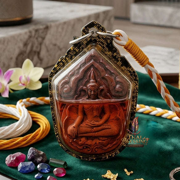 ✨ [The Sovereign of Infinite Strategic Victory & Charismatic Command: The 2026 "Grand-Master" Edition] Sacred "Phra Khun Phaen Phrai Watsana (The Sovereign Architect of Fortune & Allure)" – Special "Ancient Occult-Herb & Dual-Takrut Occult Oil"