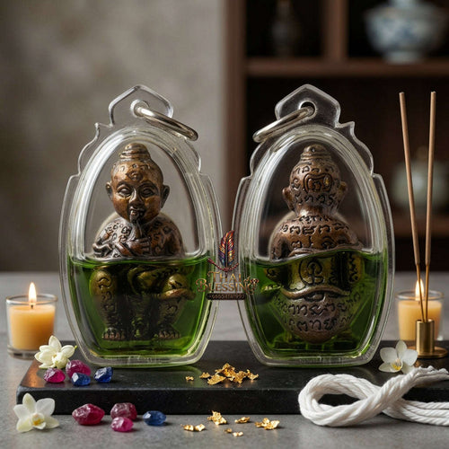 ✨ [The Sovereign of Infinite Sustenance & Unending Fortune: The 2026 "Grand-Master" Edition] Sacred "Kuman Dut Rok Udom Chok Udom Sap (The Golden Child of Eternal Sustenance & Abundance)" – Special "Samlit-Bronze & Prosperity-Oil" Thai Blessing
