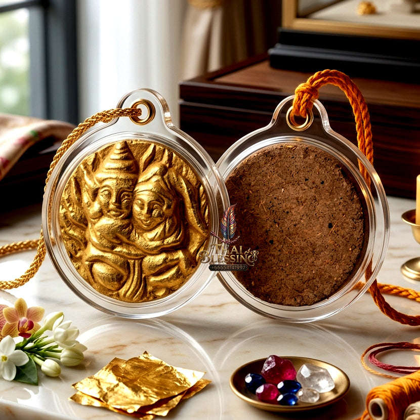 ✨ [The Sovereign of Infinite Union: Master-Powder Edition] Sacred "Inn Pae Wae" (The Royal Inn of Absolute Attachment) – Master-Blessed by Kruba Maew, Wat Khun Khong Luang (2020) Thai Blessing Co By RURUECHA