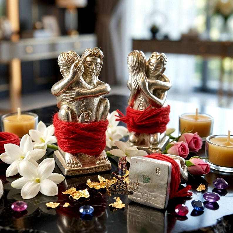 ✨ [The Sovereign of Infinite Union] Sacred "Inn Kham" (The Golden Inn) – Masterpiece Edition in Silver-Plated Bronze – Consecrated by the Legendary Master, Ajarn Prakong Roon-Charoen (2018) Thai Blessing Co By RURUECHA