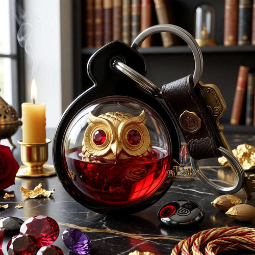 ✨ [The Sovereign of Infinite Vision & Commercial Precision: The 2020 "Master-Edition"] Sacred "Phaya Nok Thuet Thue Riak Sap" (The Great Owl of Wealth-Summoning) – Special "Divine-Bronze (Samrit) Gold-Plated & Wan Kai Dang (Red Chicken Herb)