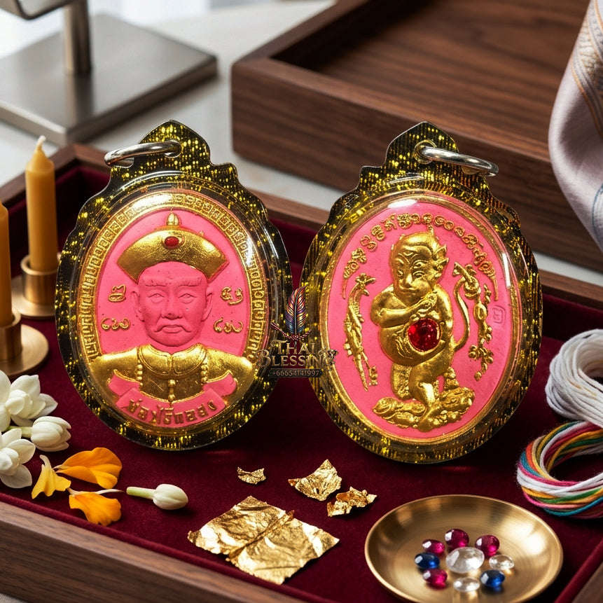✨ [The Sovereign of Infinite Wealth & Speculative Mastery: The 2026 "Master-Class" Edition] Sacred "Por Poo Yi Ko Hong (The God of Gamblers & Grand Prosperity)" – Special "108-Herb Buddha-Powder & Gold-Leaf" Thai Blessing Co By RURUECHA