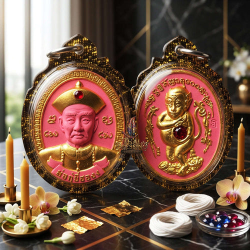 ✨ [The Sovereign of Infinite Wealth & Speculative Mastery: The 2026 "Master-Class" Edition] Sacred "Por Poo Yi Ko Hong (The God of Gamblers & Grand Prosperity)" – Special "108-Herb Buddha-Powder & Gold-Leaf" Thai Blessing Co By RURUECHA