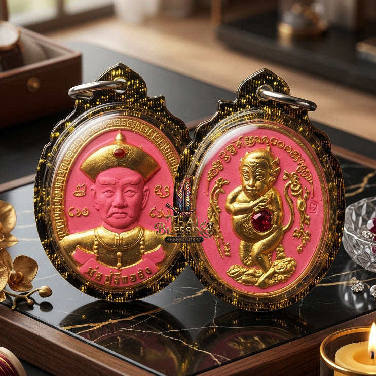 ✨ [The Sovereign of Infinite Wealth & Speculative Mastery: The 2026 "Master-Class" Edition] Sacred "Por Poo Yi Ko Hong (The God of Gamblers & Grand Prosperity)" – Special "108-Herb Buddha-Powder & Gold-Leaf" Thai Blessing Co By RURUECHA