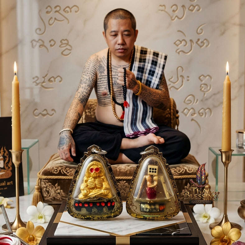 ✨ [The Sovereign of Infinite Wealth: The 2017 "Grand Prosperity" Master-Edition] Sacred "Mae Phrai Setthi" (The Matriarch of Abundance) – Special "Esoteric Ritual-Matrix & Sacred Ossuary" Thai Blessing Co By RURUECHA