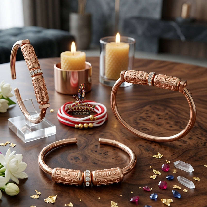 ✨ [The Sovereign of Infinite Wisdom & Wealth: The 2018 Master-Edition] Sacred "Kamlai Setthi Sapphanyu" (The Omniscient Millionaire’s Bangle) – Special "Pink Gold Plated Samrit" Matrix Thai Blessing Co By RURUECHA
