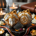 ✨ [The Sovereign of Infinite Wisdom & Wealth: The 2024 Master-Edition] Sacred "Phra Ganesha Noi - Huajai Phokhasap" (The Little Lord of Beginnings & Wealth-Heart) – Special "2K Plated Bronze" Matrix Thai Blessing Co By RURUECHA