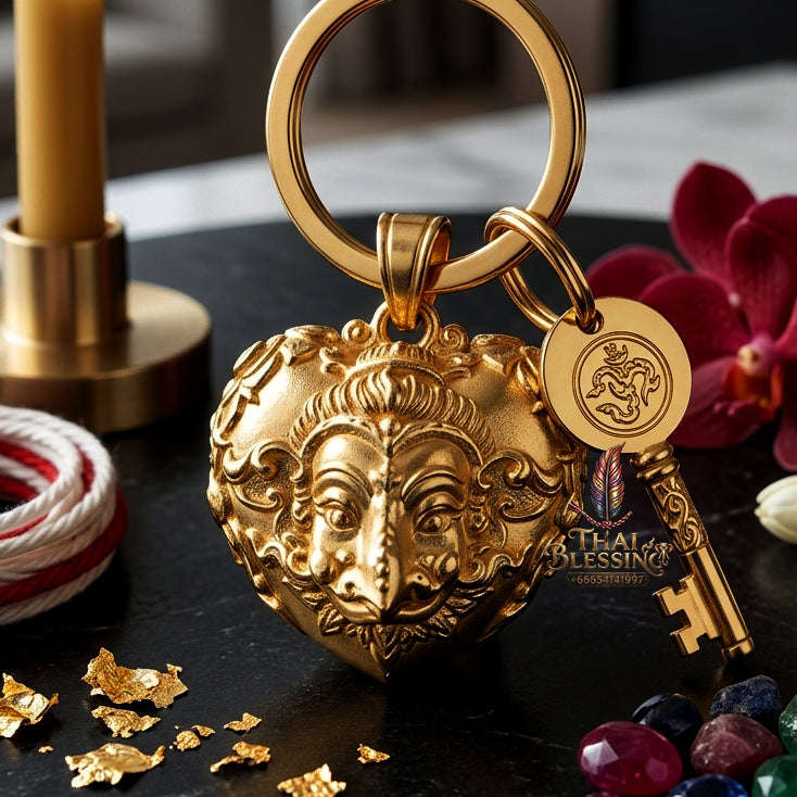 ✨ [The Sovereign of Infinite Wisdom & Wealth: The 2024 Master-Edition] Sacred "Phra Ganesha Noi - Huajai Phokhasap" (The Little Lord of Beginnings & Wealth-Heart) – Special "Divine-Bronze (Thong Thewa Rit)" Matrix Thai Blessing Co By RURUECHA