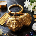 ✨ [The Sovereign of Infinite Wisdom & Wealth: The 2024 Master-Edition] Sacred "Phra Ganesha Noi - Huajai Phokhasap" (The Little Lord of Beginnings & Wealth-Heart) – Special "Divine-Bronze (Thong Thewa Rit)" Matrix Thai Blessing Co By RURUECHA