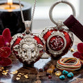 ✨ [The Sovereign of Infinite Wisdom & Wealth: The 2024 "Silver-Enamel" Master-Edition] Sacred "Phra Ganesha Noi - Huajai Phokhasap" (The Little Lord of Beginnings & Wealth-Heart) – Special "Silver-Plated & Traditional Enamel (Long Ya)" Matrix
