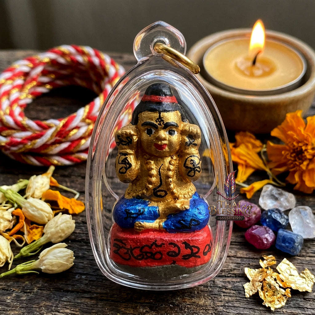 ✨ [The Sovereign of Manifested Intuition: The 2016 Master-Edition] Sacred "Kuman Thong (Single-Takrut Edition)" – Special "Sacred Powder" (Nuea Phong) Matrix Thai Blessing Co By RURUECHA