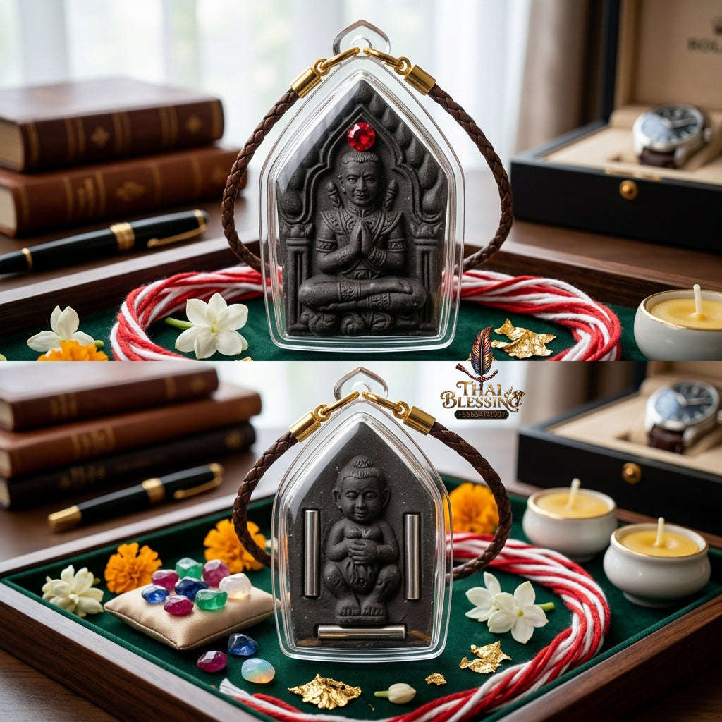 ✨ [The Sovereign of Manifested Power: Master-Edition] Sacred "Khun Paen Athitthan Rit" (The Khun Paen of Manifested Might) – Master-Blessed by Luang Ta Or, Wat Chong Kae (2022) Thai Blessing Co By RURUECHA