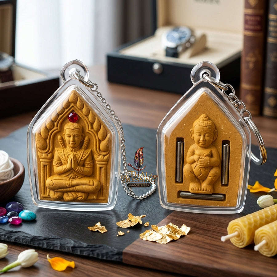 ✨ [The Sovereign of Manifested Power: Master-Edition] Sacred "Khun Paen Athitthan Rit" (The Khun Paen of Manifested Might) – Master-Blessed by Luang Ta Or, Wat Chong Kae (2022) Thai Blessing Co By RURUECHA