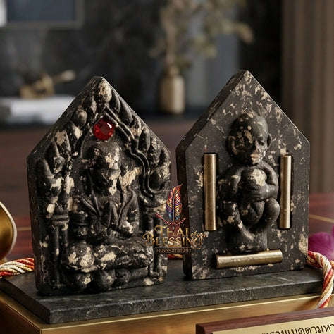 ✨ [The Sovereign of Manifested Power: Master-Edition] Sacred "Khun Paen Athitthan Rit" (The Khun Paen of Manifested Might) – Master-Blessed by Luang Ta Or, Wat Chong Kae (2022) Thai Blessing Co By RURUECHA