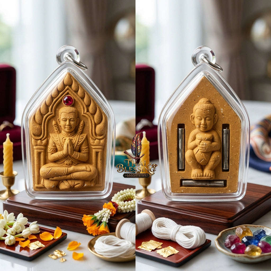 ✨ [The Sovereign of Manifested Power: Master-Edition] Sacred "Khun Paen Athitthan Rit" (The Khun Paen of Manifested Might) – Master-Blessed by Luang Ta Or, Wat Chong Kae (2022) Thai Blessing Co By RURUECHA