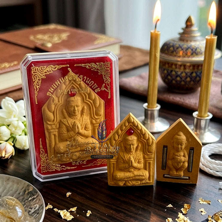 ✨ [The Sovereign of Manifested Power: Master-Edition] Sacred "Khun Paen Athitthan Rit" (The Khun Paen of Manifested Might) – Master-Blessed by Luang Ta Or, Wat Chong Kae (2022) Thai Blessing Co By RURUECHA