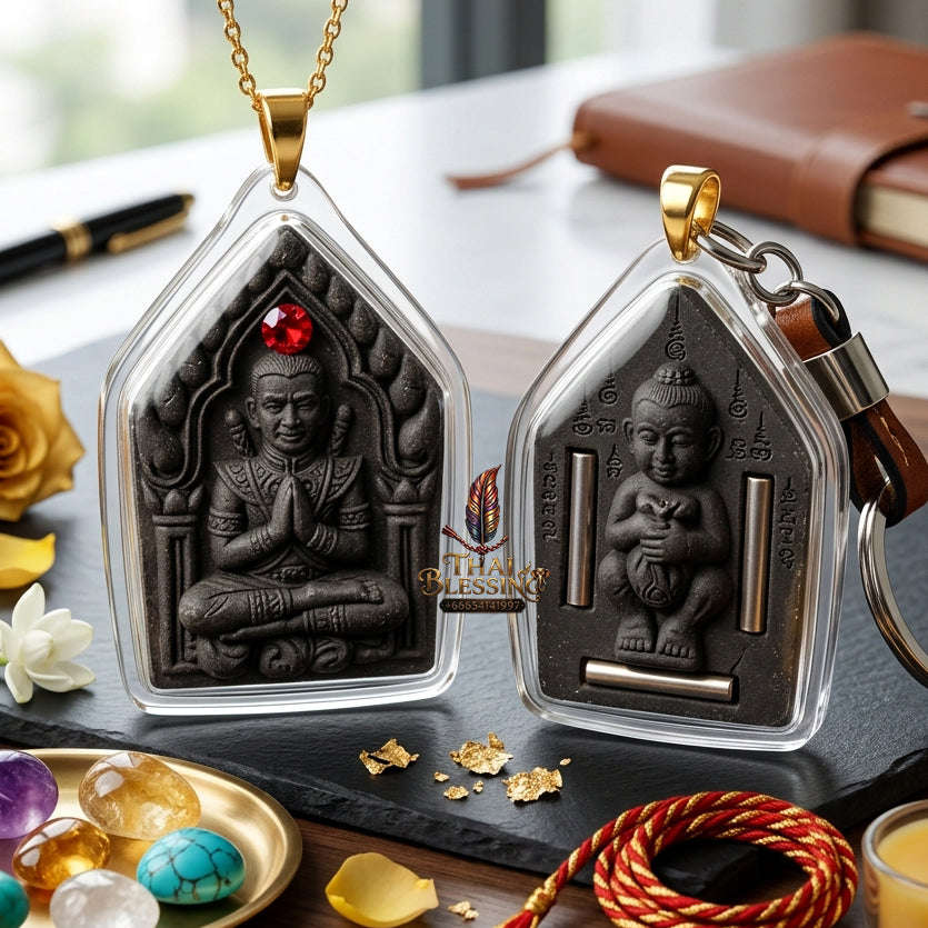 ✨ [The Sovereign of Manifested Power: Master-Edition] Sacred "Khun Paen Athitthan Rit" (The Khun Paen of Manifested Might) – Master-Blessed by Luang Ta Or, Wat Chong Kae (2022) Thai Blessing Co By RURUECHA
