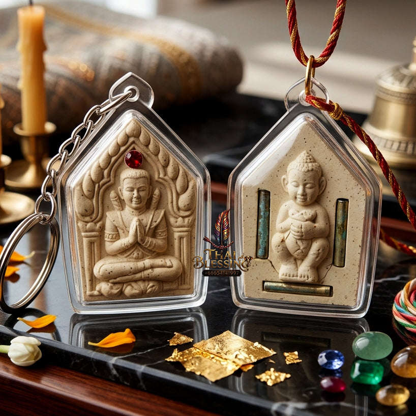 ✨ [The Sovereign of Manifested Power: Master-Edition] Sacred "Khun Paen Athitthan Rit" (The Khun Paen of Manifested Might) – Master-Blessed by Luang Ta Or, Wat Chong Kae (2022) Thai Blessing Co By RURUECHA